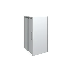 Scanbad DELUXE SKYDEDØR KROM/KLAR 120 X 200 X 100 CM Online