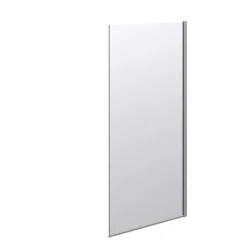 Scanbad FLEXI MAT ALU PROFIL, 1 STK. FAST BRUSEVÆG KLAR GLAS 89 CM Sale