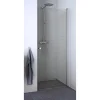 Scanbad FLEXI MAT ALU PROFIL, 1 STK. BRUSEDØR KLAR GLAS 89 CM^ Brusevægge