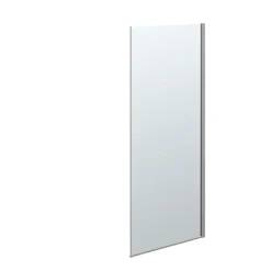 Scanbad FLEXI MAT ALU PROFIL, 1 STK. FAST BRUSEVÆG KLAR GLAS 79 CM Clearance