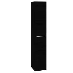 Scanbad MULTO HØJSKAB VENDBAR LÅGE SORT 30 X 175 CM Best