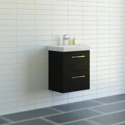 Scanbad MULTO LOTTO BADMØBEL SORT MED METALSKUFFER 55 CM Sale