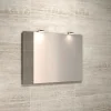 Scanbad MULTO SPEJL M/ LYS MED LYSSTYRING 120 X 80 CM Hot