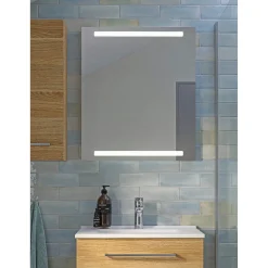 Scanbad MULTO+ SPEJL UDEN LYSSTYRING 70 X 50 CM SPEJLGLAS^ Badeværelsesmøbler