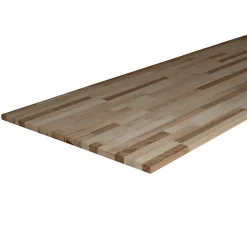 Scandiwood TRÆBORDPLADE UBEHANDLET ASK 800 X 3020 X 26 MM New
