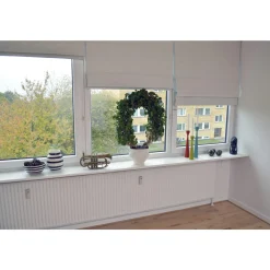 Scandiwood VINDUESPLADE HVID LAMINAT 250 X 4100 X 23 MM^ Vinduesplader