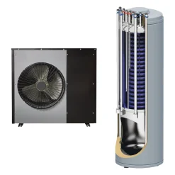 Scantherm BLOKHUS 7KW MED COMBITANK L/V VARMEPUMPE Clearance