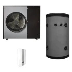 Scantherm BLOKHUS 7KW MED VANDVARMER L/V VARMEPUMPE Best