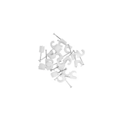 Schneider Electric THORSMAN RUND Ø5-7 TRANSP. 100 STK LEDNINGCLIPS^ Tilbehør Elinstallationer