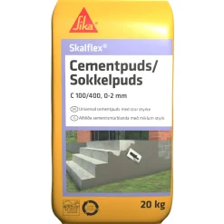 Sika SKALFLEX CEMENTPUDS GRÅ 20 KG Clearance