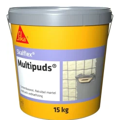 Sika SKALFLEX SKALCEM MULTIPUDS GRÅ 15 KG^ Cement & Mørtel