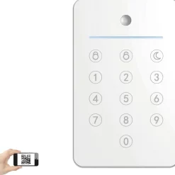 SikkertHjem S6EVO M/NØGLEBRIKLÆSER SMARTPAD New