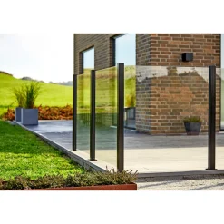 Skagen SYSTEMHEGN HEGNSMODUL KLAR GLAS 86.80 X 92 X 0.60 X 0.60 CM^ Systemhegn