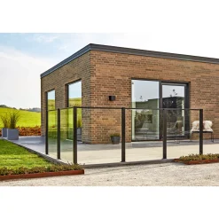 Skagen SYSTEMHEGN HEGNSMODUL KLAR GLAS 86.80 X 92 X 0.60 X 0.60 CM^ Systemhegn