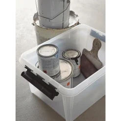 SmartStore CLASSIC 31 OPBEVARINGSKASSE M. LÅG TRANSPARENT 32 L Outlet