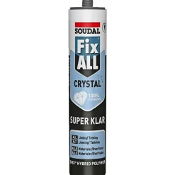 Soudal FIX ALL CRYSTAL MULTIFUGE 290 ML TRANSPARENT Hot