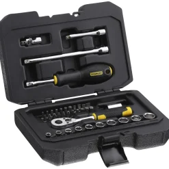 Stanley STMT82828-1 TOPNØGLESÆT 1/4" 38 DELE Clearance