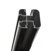 Superroof 180 CM STOLPE SORT^ Komposithegn