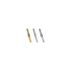 Svalk TRÆKRING 150X20 MM SØLV/SORT 1 STK^ Møbel- & Inventarbeslag