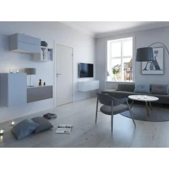Swedoor ADVANCE-LINE STABLE GLAT MASSIV DØR HVID 9X21^ Indvendige Døre