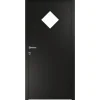 Swedoor CLEVER-LINE P-900 UDADGÅENDE FACADEDØR 60 X 948 X 2050 MM H SORT^ Yderdøre