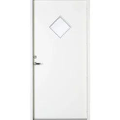 Swedoor CLEVER-LINE P-900 UDADGÅENDE FACADEDØR 60 X 948 X 2050 MM H HVID^ Yderdøre