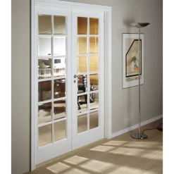 Swedoor CLEVER-LINE STYLE SP12 DOBBELT GLASDØR INKL. KARMSÆT 110 MM 17X21^ Indvendige Døre