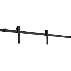 Swedoor RETRO RAIL SKYDEDØRSTILBEHØR M7/M8 SORT^ Skydedøre
