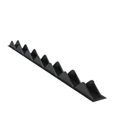 Swisspearl B6 PLASTUDHÆNGSKLODS SORT 1030 MM^ Bølgeplader