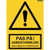 Sydvesta ASBEST ADVARSELSSKILT Outlet
