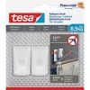 Tesa DET SMARTE OPHÆNGNINGSSYSTEM KROG 0,5 KG TAPET OG MALEDE OVERFLADER 2 STK Hot