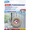 Tesa POWERBOND DOBBELTKLÆBENDE TAPE 1,50 M X 19 MM TRANSPARENT^ Tape
