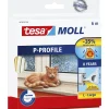Tesa MOLL P-PROFIL TÆTNINGSLISTE 6 M X 9 MM X 5,50 MM HVID Discount