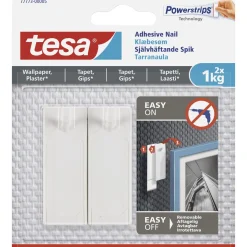 Tesa TIL TAPET OG GIPS KLÆBESØM 1 KG 2 STK Discount
