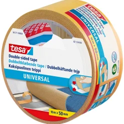 Tesa UNIVERSAL TÆPPETAPE 10MX50MM HVID