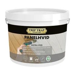 Trip Trap PANEL TRÆMALING 4,0 L EKSTRA HVID^ Træ- & Metalmaling