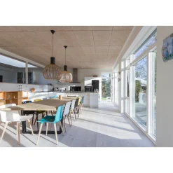 Troldtekt AKUSTIKPLADE 25 X 600 X 1200 MM FIN LYS NATUR^ Træbeton