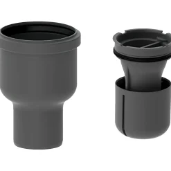Unidrain 2412.0075 UDLØBSHUS 75 MM LODRET^ Gulvafløb