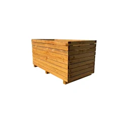 Upyard PLANTEKUMME TRYKIMPRÆGNERET FYRTRÆ BRUNIMPREGNERET 100×50×50 CM Hot