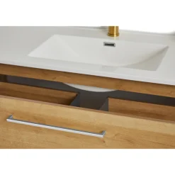 VASSO MILANO SOFTCLOSE BADMØBEL VARM EG 2 SKUFFER 80 CM Outlet