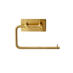 VASSO RH15 TOILETPAPIRHOLDER BØRSTET MESSING^ Tilbehør Badeværelse