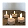 Veli Line 4 STK HVIDE MED TIMER LED FYRFADSLYS^ Boligindretning