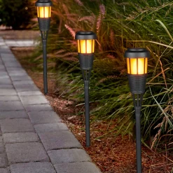 Veli Line BAMBO SOLCELLE FAKKEL NATUR 50 CM^ Solcellelamper