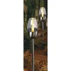 Veli Line 2-PAK SOLCELLE FAKKEL STÅL 38 CM Clearance