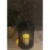 Veli Line ROMA SOLCELLE LANTERNE SORT 26 CM^ Solcellelamper