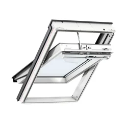 Velux INTEGRA ELEKTRISK VIPPEVINDUE HVID POLYURETAN 55 X 78 CM GGU CK02 006821 Hot