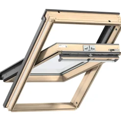Velux VIPPEVINDUE HVIDMALET TRÆ 78 X 140 CM GGL MK08 2068 Clearance