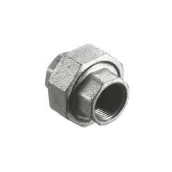 VVS Trading NR. 340 UNION 1/2"X1/2"X45 MM^ Galvaniserede Fittings