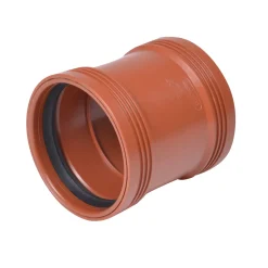 Wavin DOBBELTMUFFE PP 110 MM^ Kloak & Brøndgods