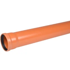 Wavin KLOAKRØR PVC 110X1000 MM^ Kloak & Brøndgods